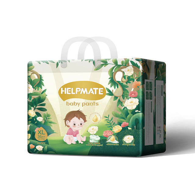 Cal&ccedil;a pull-up para beb&ecirc; de alta qualidade tamanho XL, macia e absorvente