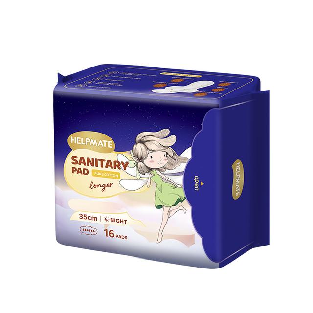 Absorvente higi&ecirc;nico de cuidado longo de 350 mm com prote&ccedil;&atilde;o profunda (16 unidades)