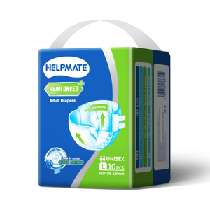 Fraldas para adultos &agrave; prova de vazamento de alta absor&ccedil;&atilde;o tamanho L