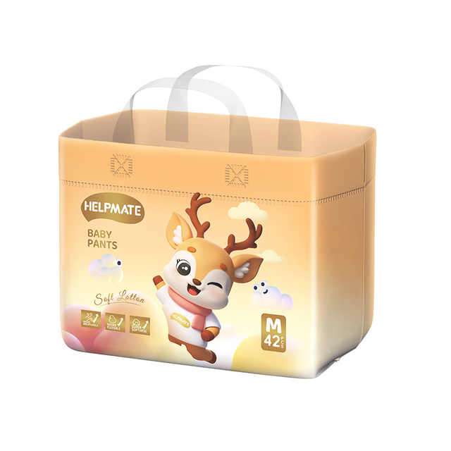 Fraldas pull-up premium para beb&ecirc;s tamanho M: fornecendo prote&ccedil;&atilde;o avan&ccedil;ada