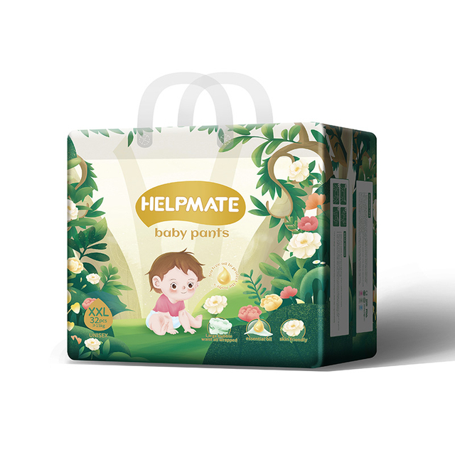 Cal&ccedil;a pull-up para beb&ecirc; de alta qualidade tamanho XXL, macia e absorvente