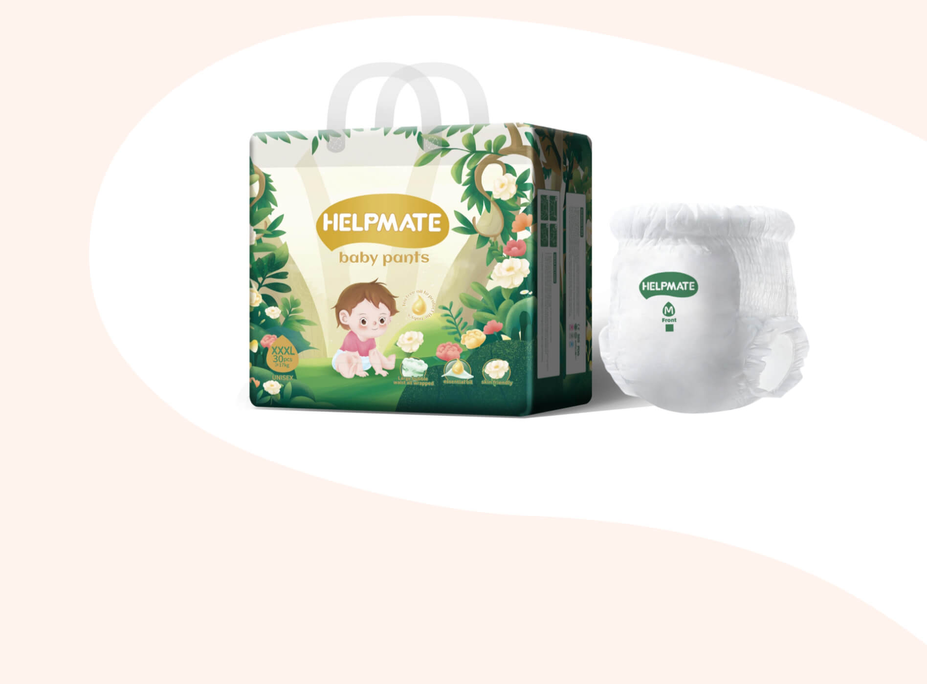 Caracter&iacute;sticas de conforto das cal&ccedil;as pull-up para beb&ecirc;s Helpmate