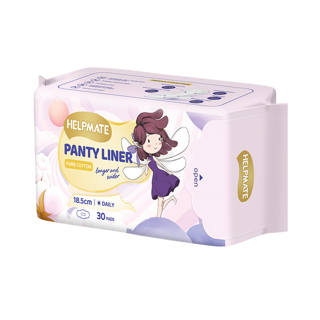 Absorvente higi&ecirc;nico de algod&atilde;o ultracompacto de 185 mm para prote&ccedil;&atilde;o contra luz (30 unidades)